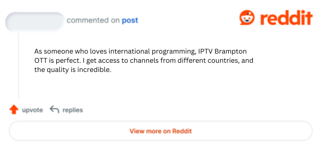 iptv brampton reddit review